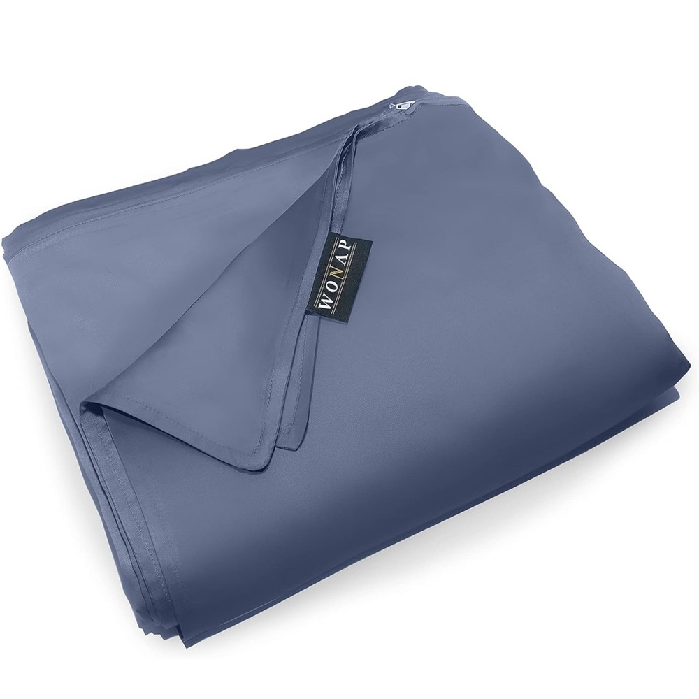Grey Weighted Duvet Cover